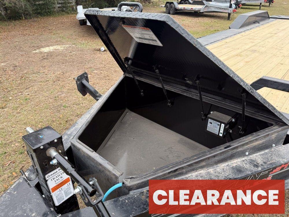 24' HEH Bumper Pull Equipment Trailer (2) 10K Axles, Drive Over Fenders, 3' Dove W/ Mountain Ramps - Equipment Trailers - Stryker Dealership Group