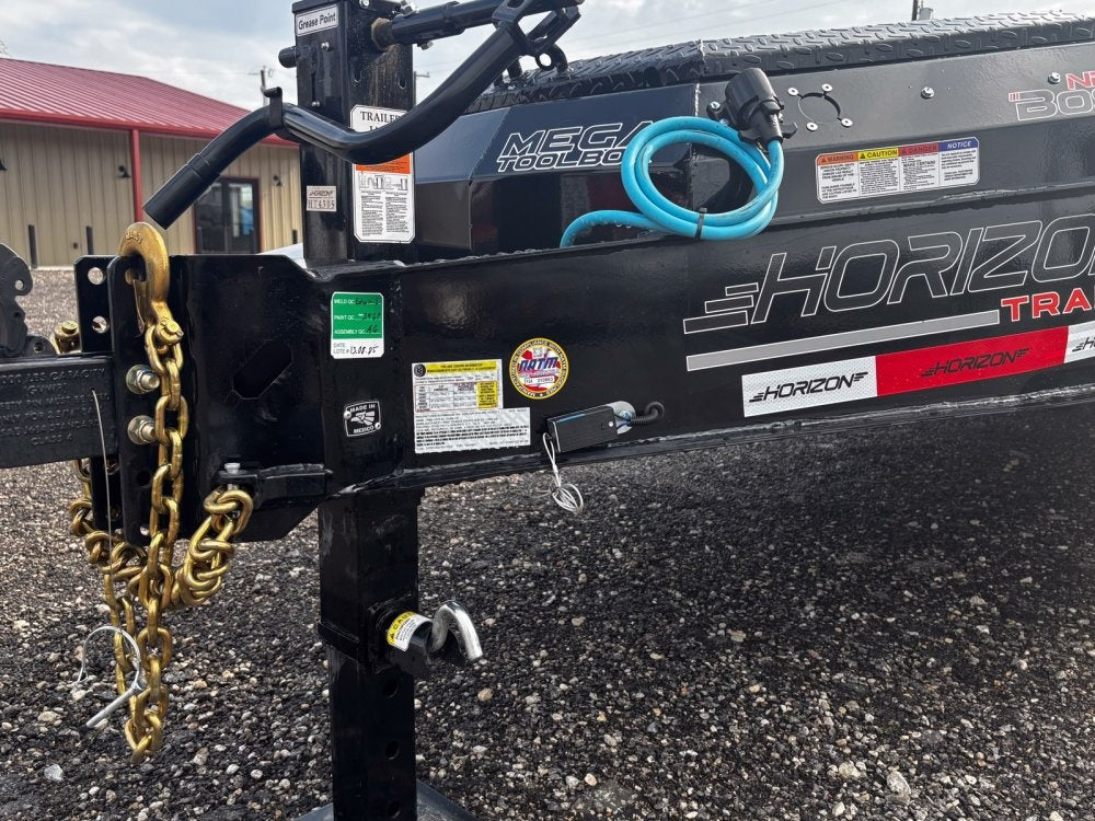 24' HEH Bumper Pull Equipment Trailer (2) 10K Axles, Drive Over Fenders, 3' Dove W/ Mountain Ramps - Drive Over Fenders/Equipment Trailers - Stryker Dealership Group