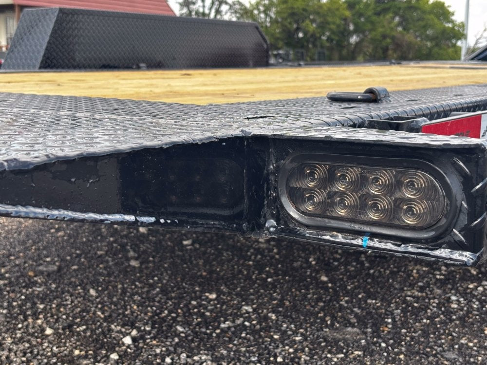 24' HEH Bumper Pull Equipment Trailer (2) 10K Axles, Drive Over Fenders, 3' Dove W/ Mountain Ramps - Drive Over Fenders/Equipment Trailers - Stryker Dealership Group