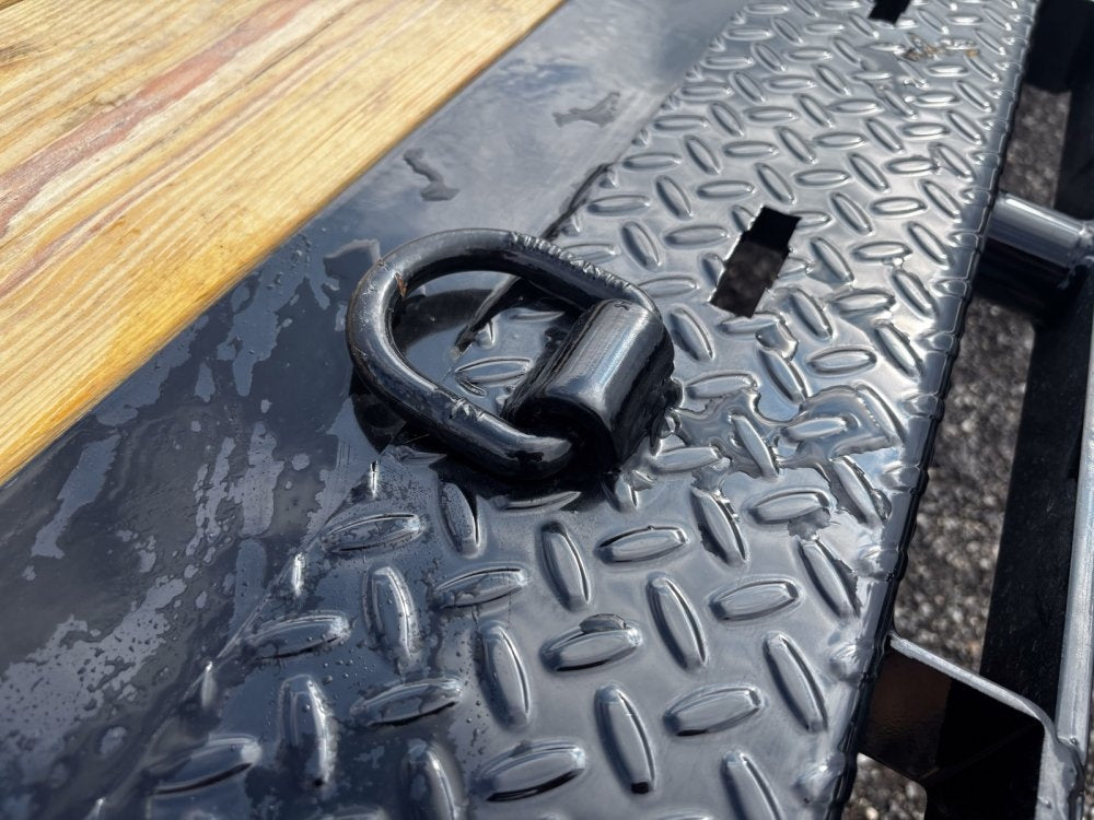 24' HEH Bumper Pull Equipment Trailer (2) 10K Axles, Drive Over Fenders, 3' Dove W/ Mountain Ramps - Drive Over Fenders/Equipment Trailers - Stryker Dealership Group