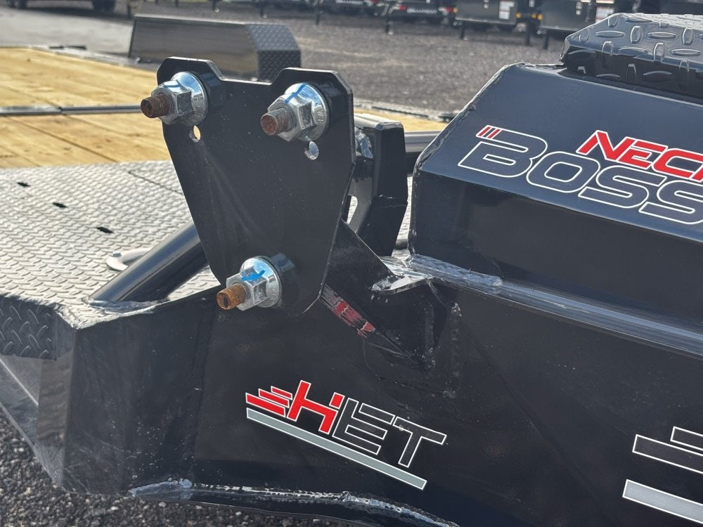 24' HEH Bumper Pull Equipment Trailer (2) 10K Axles, Drive Over Fenders, 3' Dove W/ Mountain Ramps - Drive Over Fenders/Equipment Trailers - Stryker Dealership Group