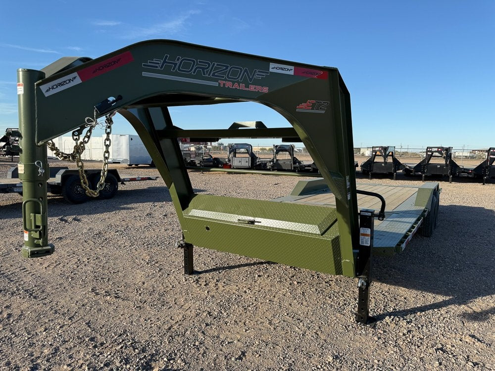 24' Horizon ETZ Bumper Pull Equipment Tilt Trailer - (2) 8k Axles - Equipment Trailers/Equipment Tilt - Stryker Dealership Group