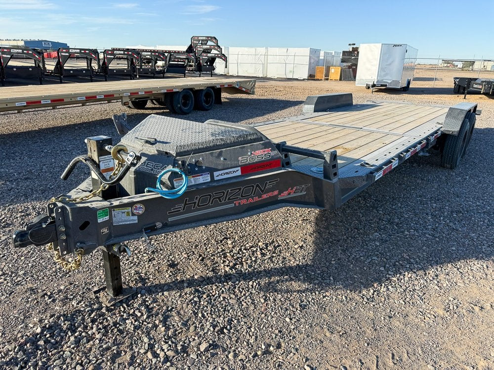 24' Horizon HET Bumper Pull Equipment Tilt Trailer - (2) 10K Axles - Equipment Trailers/Equipment Tilt - Stryker Dealership Group