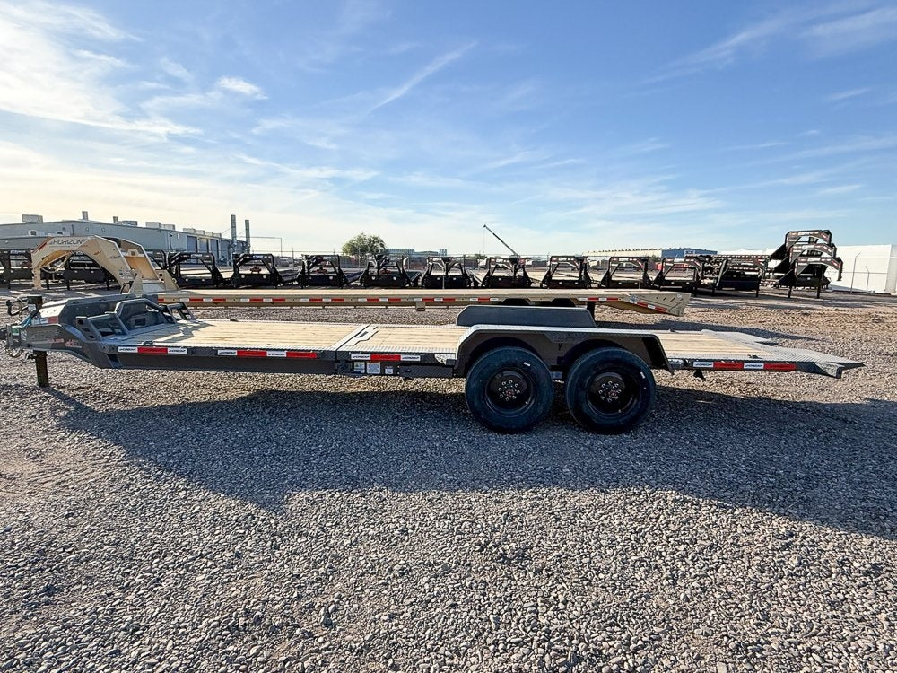 24' Horizon HET Bumper Pull Equipment Tilt Trailer - (2) 10K Axles - Equipment Trailers/Equipment Tilt - Stryker Dealership Group
