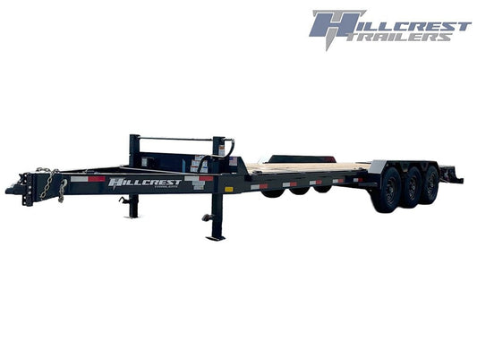 24' I-Beam Equipment Trailer Mega Ramps BP - 7k Axles - 21k - Equipment Trailers - Stryker Dealership Group