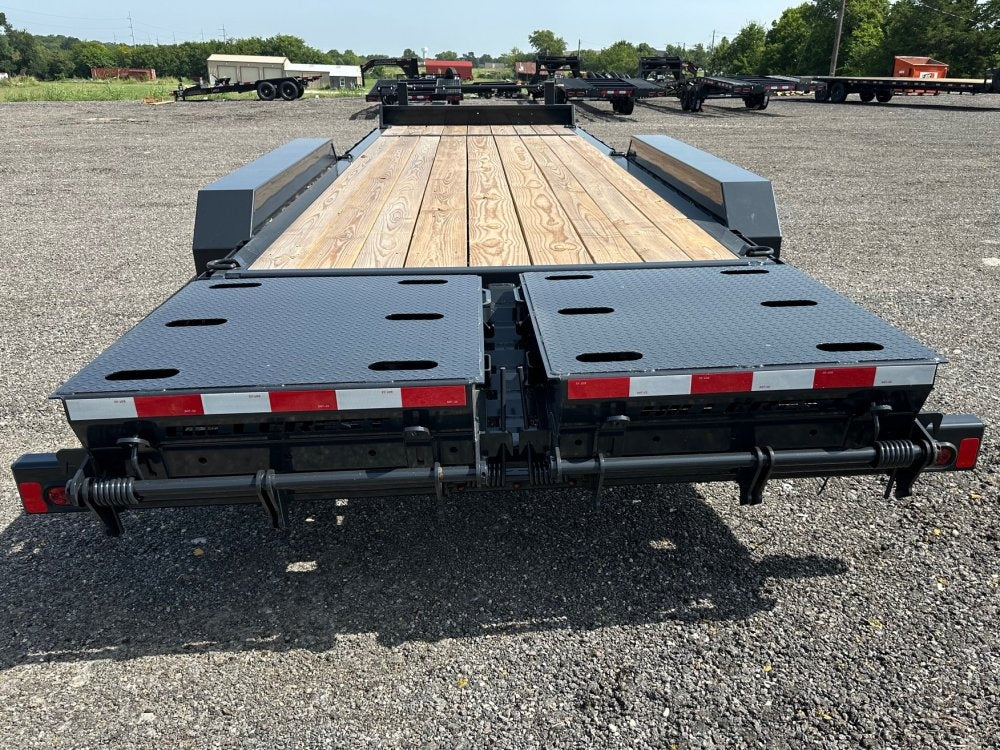 24' I-Beam Equipment Trailer Mega Ramps BP - 7k Axles - 21k - Equipment Trailers - Stryker Dealership Group