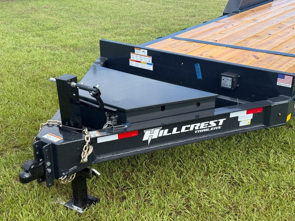 24' I-Beam Equipment Trailer Mega Ramps BP - 8k Axles - 17.6k - Equipment Trailers - Stryker Dealership Group