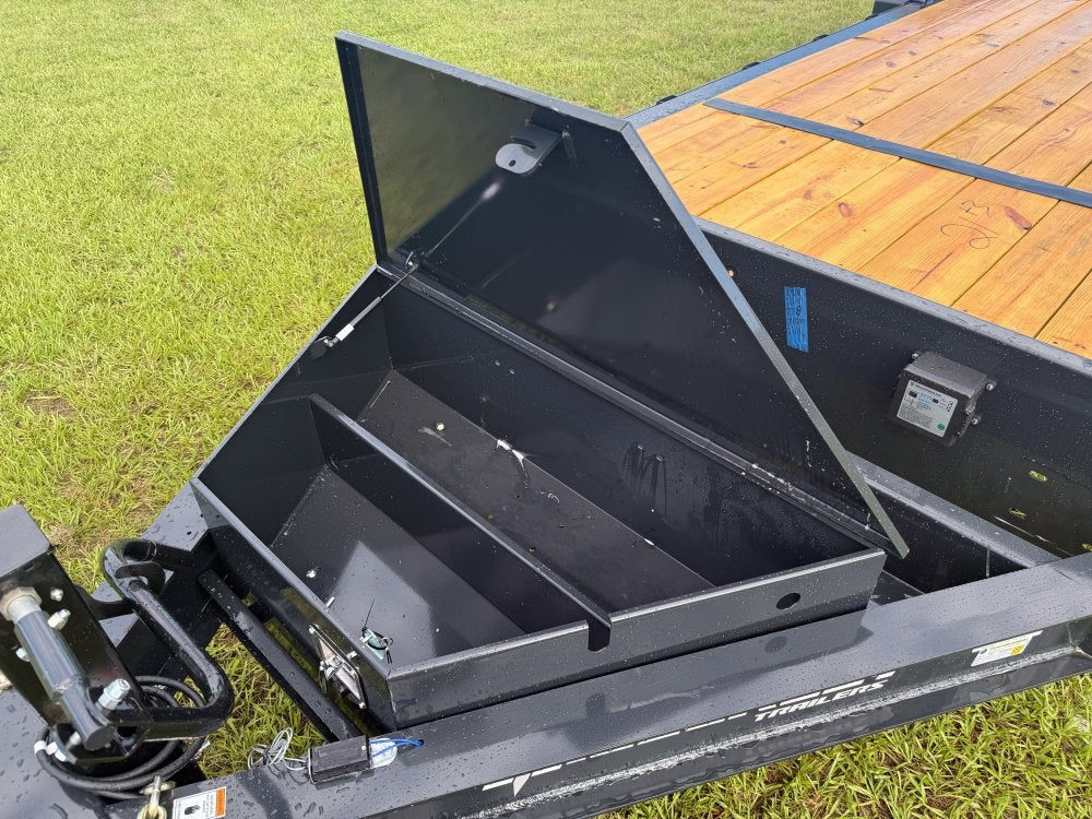 24' I-Beam Equipment Trailer Mega Ramps BP - 8k Axles - 17.6k - Equipment Trailers/Deckover Trailers - Stryker Dealership Group