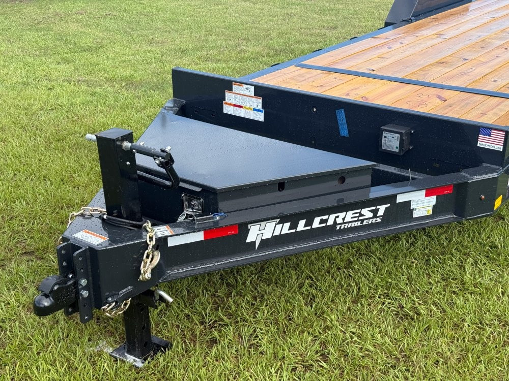 24' I-Beam Equipment Trailer Mega Ramps BP - 8k Axles - 17.6k - Equipment Trailers - Stryker Dealership Group