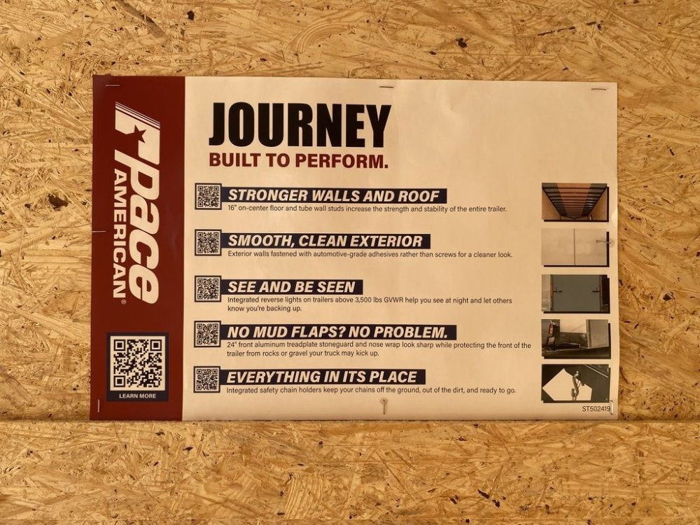 24' Journey SE Enclosed Cargo Trailer - Enclosed - Stryker Dealership Group