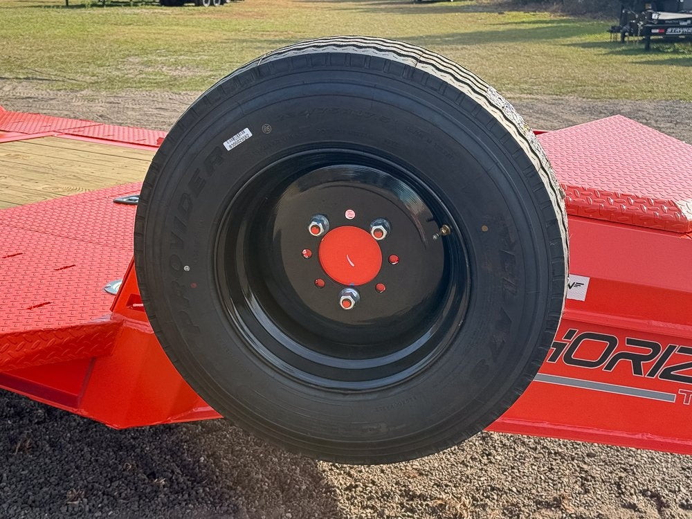 24' Tilt Equipment Trailer Bumper Pull 102" Wide (2) 10K Axles - Equipment Tilt - Stryker Dealership Group