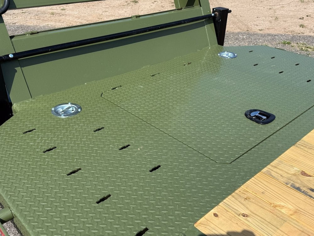 24' Tilt Equipment Trailer Gooseneck 102" Wide (2) 10K Axles - Equipment Tilt - Stryker Dealership Group