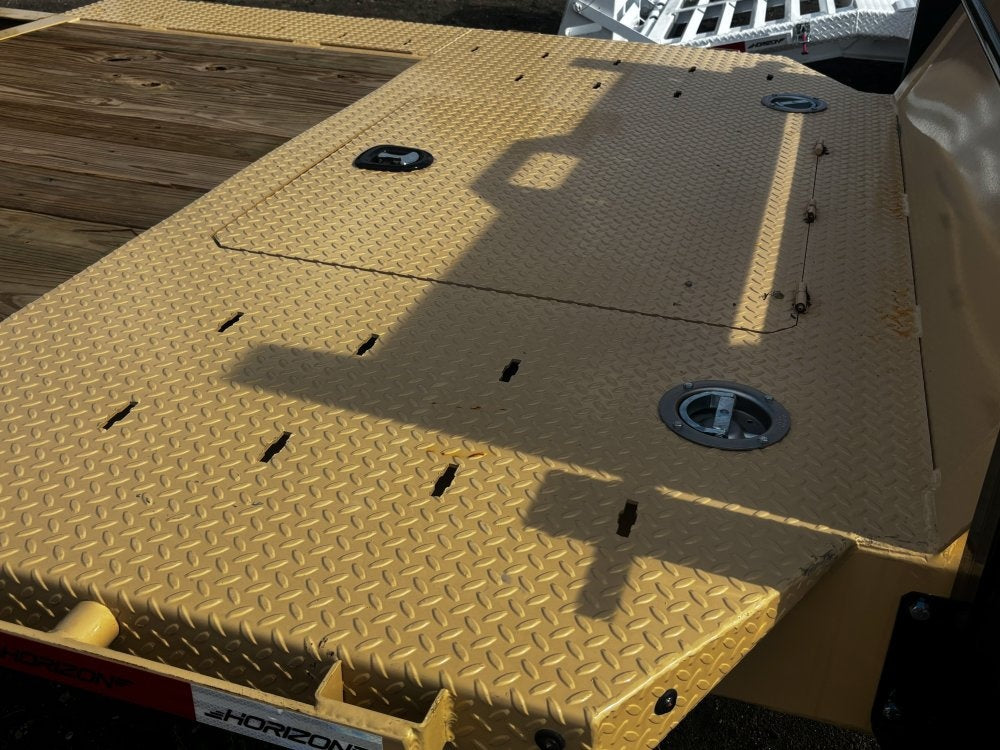 24' Tilt Equipment Trailer Gooseneck 102" Wide (2) 10K Axles - Equipment Tilt/Drive Over Fenders - Stryker Dealership Group