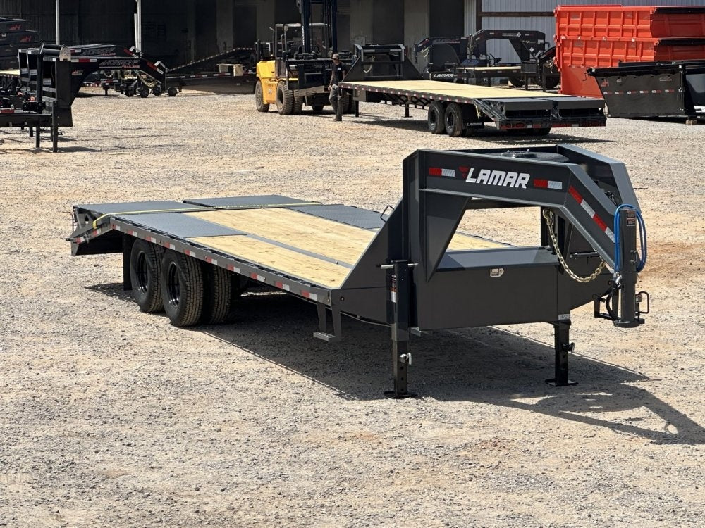 25' FD Gooseneck Mega Ramps 10k Axles Rhino Ramps - Dual Wheel Deckover/DO 10K MR DW - Stryker Dealership Group