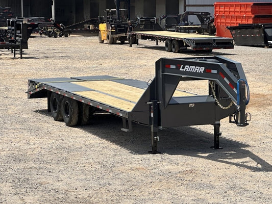 25' FD Gooseneck Mega Ramps 10k Axles Rhino Ramps - Dual Wheel Deckover/DO 10K MR DW - Stryker Dealership Group