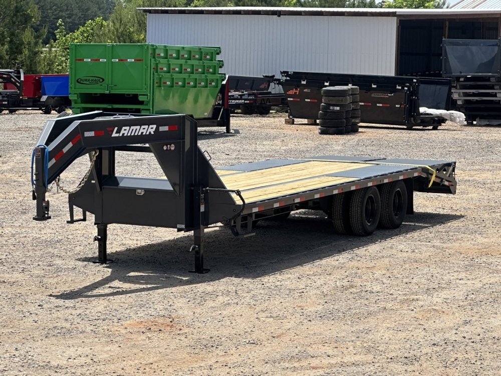 25' FD Gooseneck Mega Ramps 10k Axles Rhino Ramps - Dual Wheel Deckover/DO 10K MR DW - Stryker Dealership Group