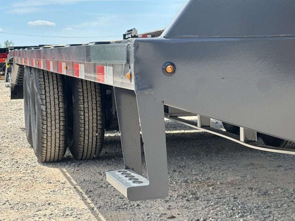 25' FD Gooseneck Mega Ramps 10k Axles Rhino Ramps - Dual Wheel Deckover/DO 10K MR DW - Stryker Dealership Group