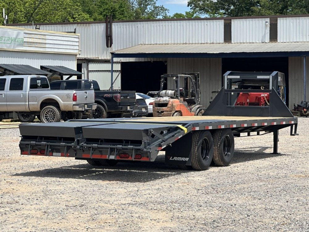 25' FD Gooseneck Mega Ramps 10k Axles Rhino Ramps - Dual Wheel Deckover/DO 10K MR DW - Stryker Dealership Group