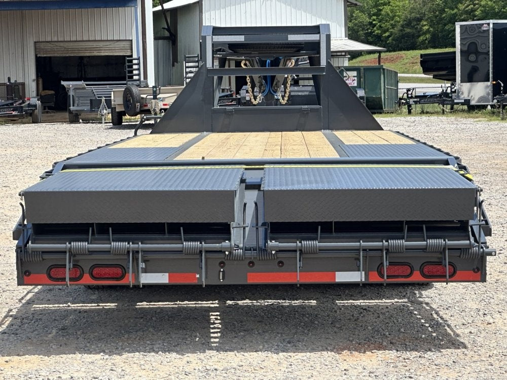 25' FD Gooseneck Mega Ramps 10k Axles Rhino Ramps - Dual Wheel Deckover/DO 10K MR DW - Stryker Dealership Group