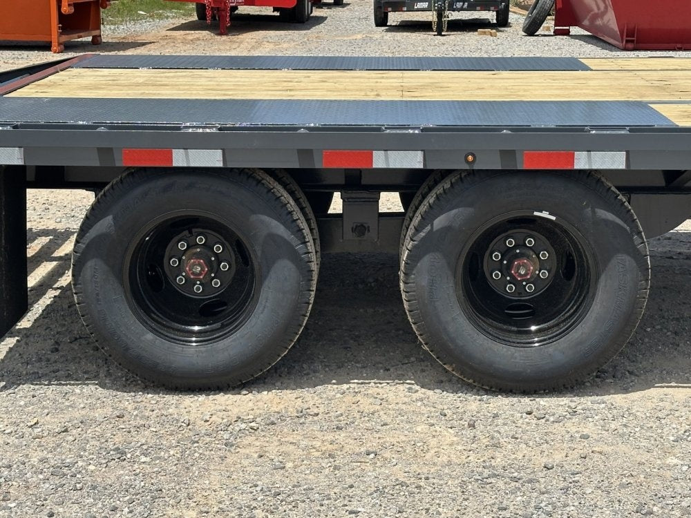 25' FD Gooseneck Mega Ramps 10k Axles Rhino Ramps - Dual Wheel Deckover/DO 10K MR DW - Stryker Dealership Group
