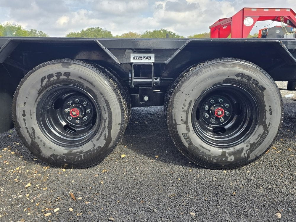 25' Stryker Gooseneck (2) 10K Axles Mega Ramps Dual Wheels - Dual Wheel Deckover/DO 10K MR DW - Stryker Dealership Group