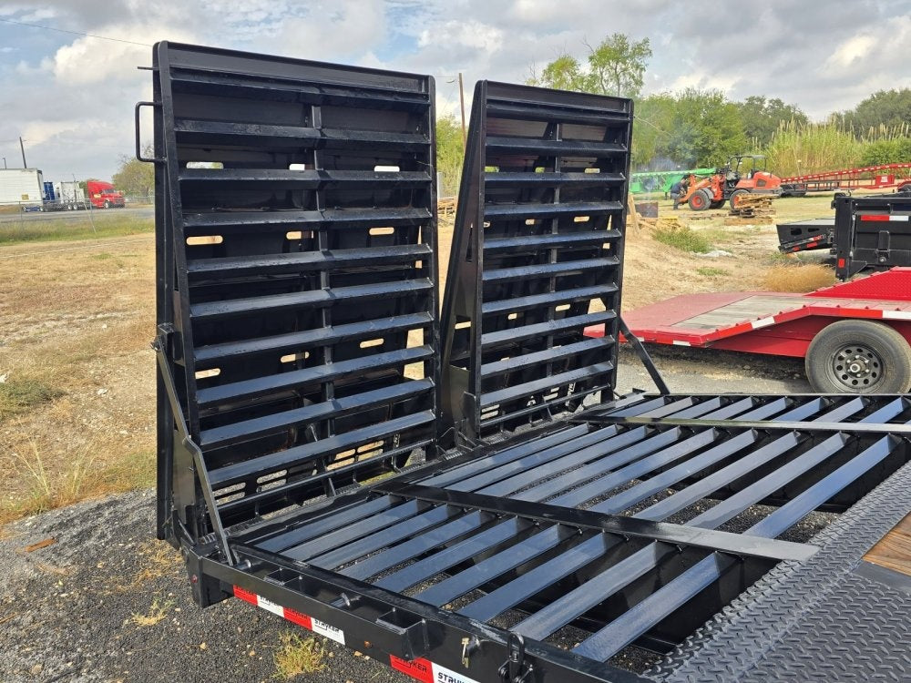 25' Stryker Gooseneck (2) 10K Axles Mega Ramps Dual Wheels - Dual Wheel Deckover/DO 10K MR DW - Stryker Dealership Group