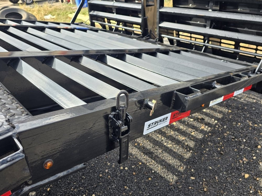 25' Stryker Gooseneck (2) 10K Axles Mega Ramps Dual Wheels - Dual Wheel Deckover/DO 10K MR DW - Stryker Dealership Group