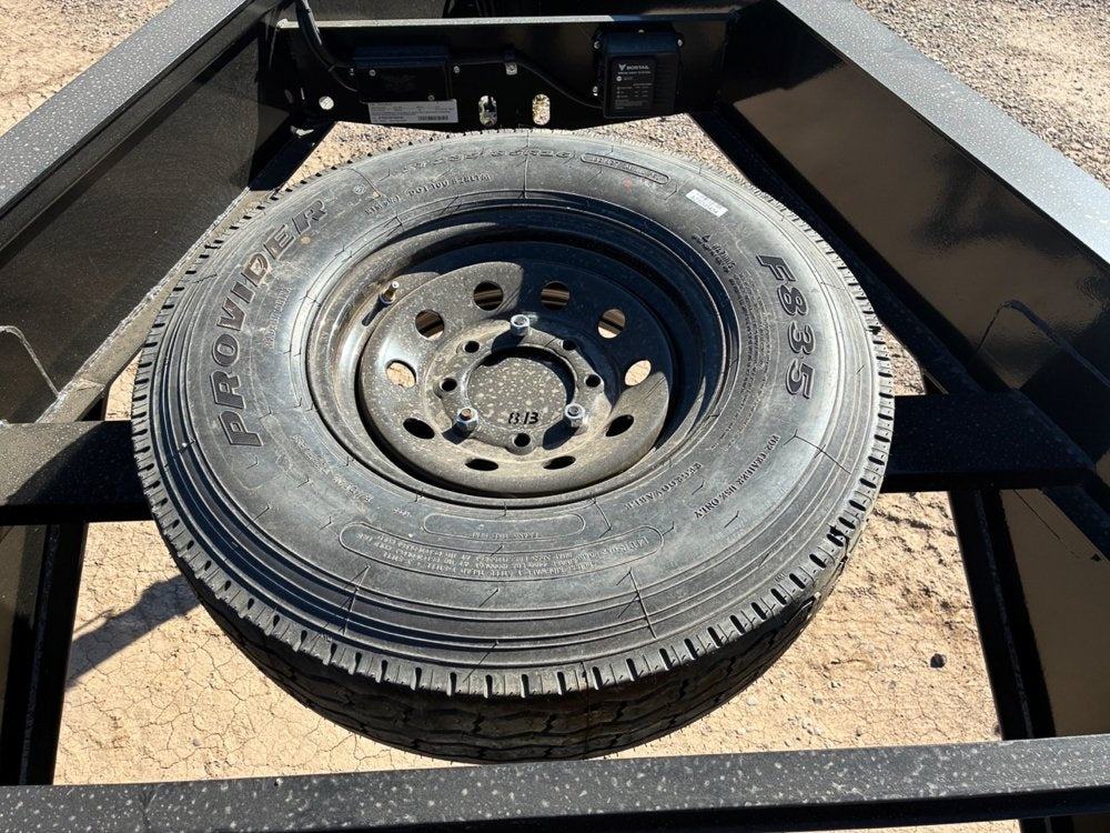 25' Stryker Gooseneck (2) 7K Axles Mega Ramps 14 ply Tires - Super Single Deckover/DO 7K MR - Stryker Dealership Group