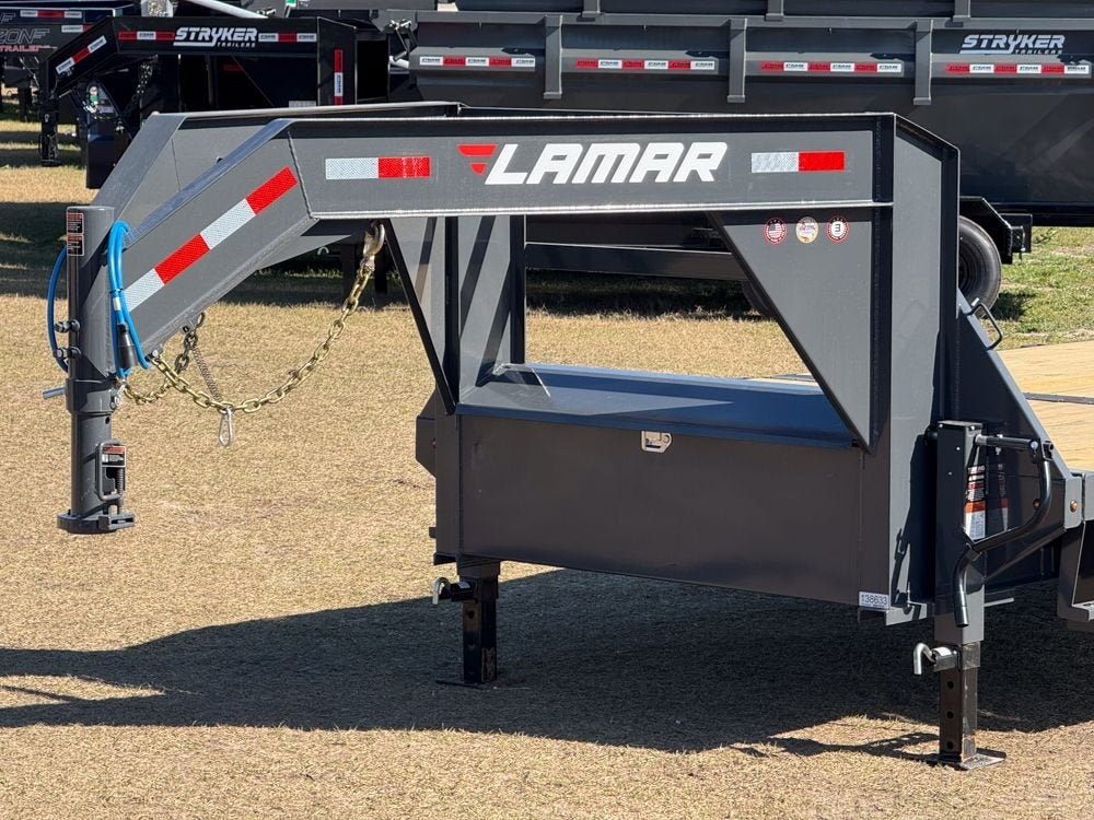 26' FA Gooseneck Deckover Tilt - 8k Axles - 16 Ply Tires with Spare 138633 - Stryker Dealership Group