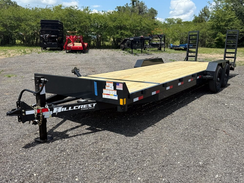 26' BP Equipment Trailer Stand Up Ramps - 7k Axles - Equipment Trailers - Stryker Dealership Group