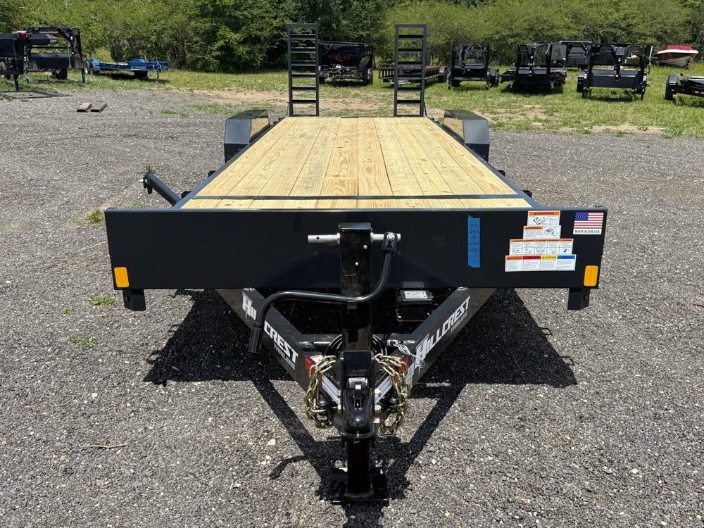 26' BP Equipment Trailer Stand Up Ramps - 7k Axles - Equipment Trailers - Stryker Dealership Group