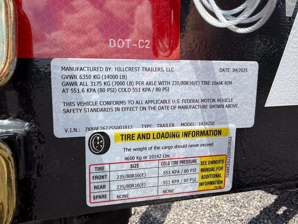 26' BP Equipment Trailer Stand Up Ramps - 7k Axles - Equipment Trailers - Stryker Dealership Group