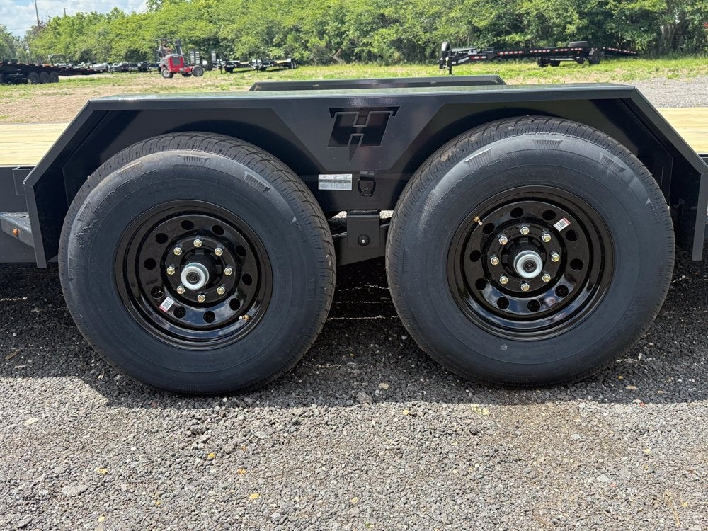 26' BP Equipment Trailer Stand Up Ramps - 7k Axles - Equipment Trailers - Stryker Dealership Group