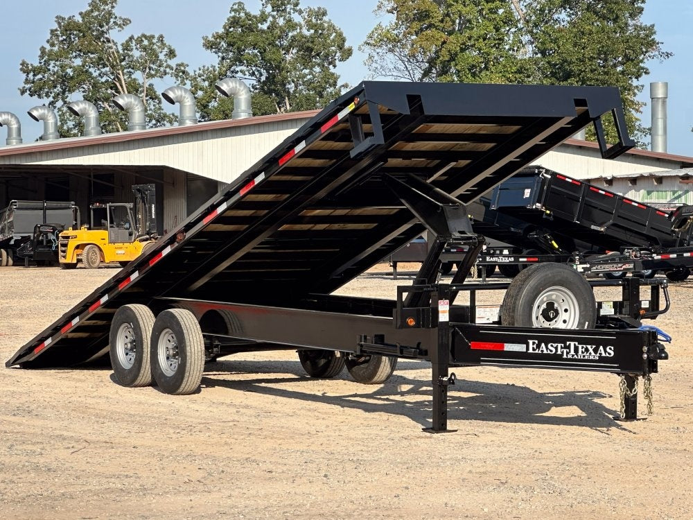 26' Bumper Pull Tilt Deckover Trailer - 8k Axles - Tilt Trailers - Stryker Dealership Group