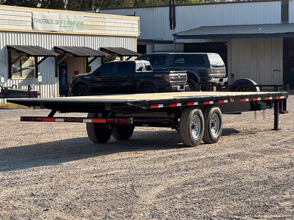 26' Bumper Pull Tilt Deckover Trailer - 8k Axles - Tilt Trailers - Stryker Dealership Group