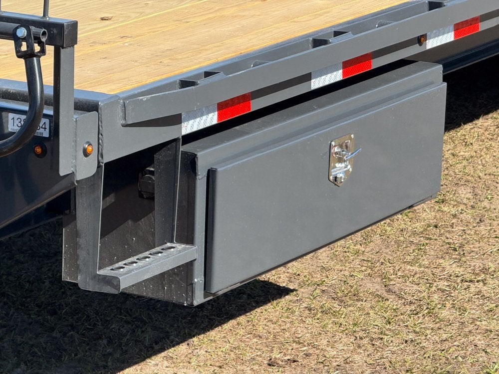 26' FA Bumper Pull Deckover Tilt - 8k Axles - 16 Ply Tires with Spare - Deckover Tilt - Stryker Dealership Group