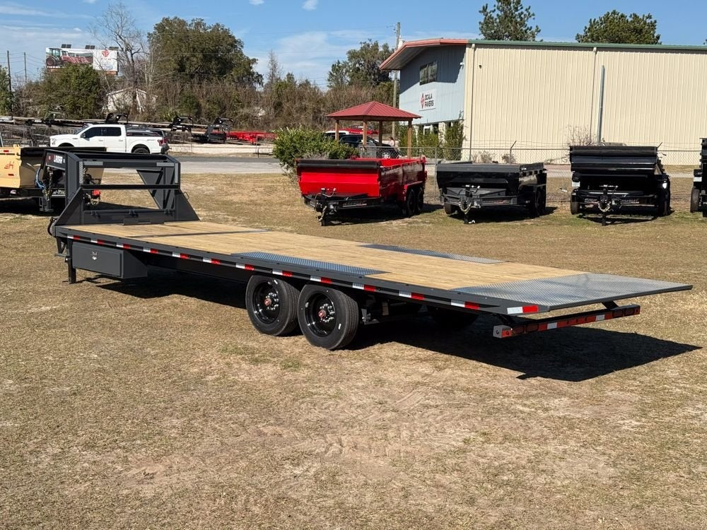 26' FA Gooseneck Deckover Tilt - 8k Axles - 16 Ply Tires with Spare - Deckover Tilt - Stryker Dealership Group