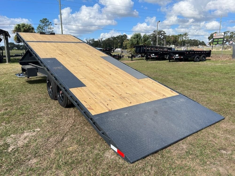 26' FA Gooseneck Deckover Tilt - 8k Axles - 16 Ply Tires with Spare - Deckover Tilt - Stryker Dealership Group