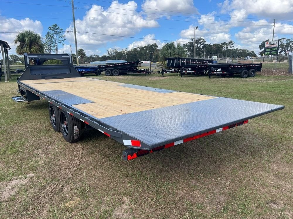 26' FA Gooseneck Deckover Tilt - 8k Axles - 16 Ply Tires with Spare - Deckover Tilt - Stryker Dealership Group