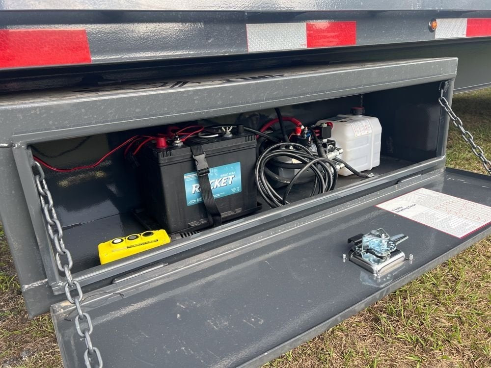 26' FA Gooseneck Deckover Tilt - 8k Axles - 16 Ply Tires with Spare - Deckover Tilt - Stryker Dealership Group