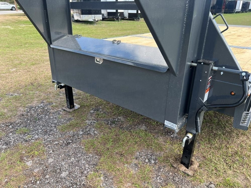 26' FA Gooseneck Deckover Tilt - 8k Axles - 16 Ply Tires with Spare - Deckover Tilt - Stryker Dealership Group