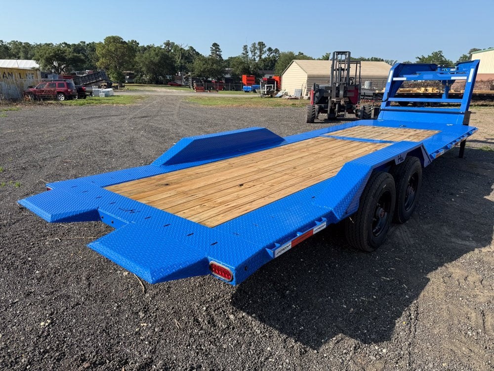 26' Tilt Equipment Trailer Gooseneck 102" Wide (2) 10K Axles - Equipment Tilt - Stryker Dealership Group