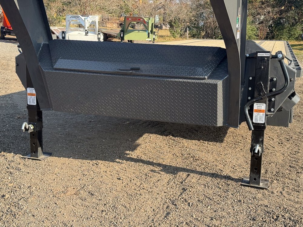 28' Horizon FFT Gooseneck Full Deckover Tilt Trailer - (2) 10K Axles 016934 - Stryker Dealership Group