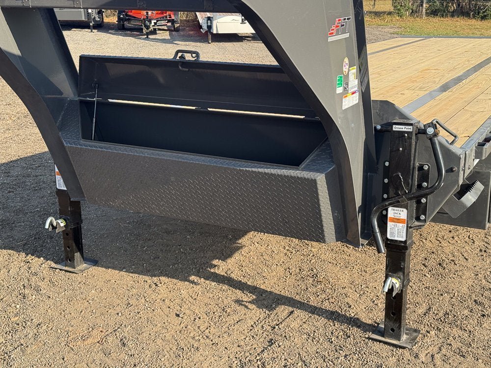 28' Horizon FFT Gooseneck Full Deckover Tilt Trailer - (2) 10K Axles 016934 - Stryker Dealership Group