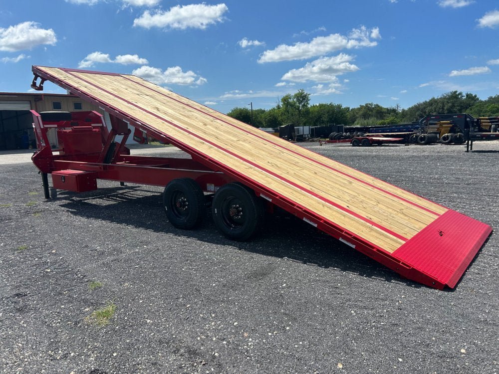 28' Horizon FFT Gooseneck Full Deckover Tilt Trailer - (2) 10K Axles 016937 - Stryker Dealership Group