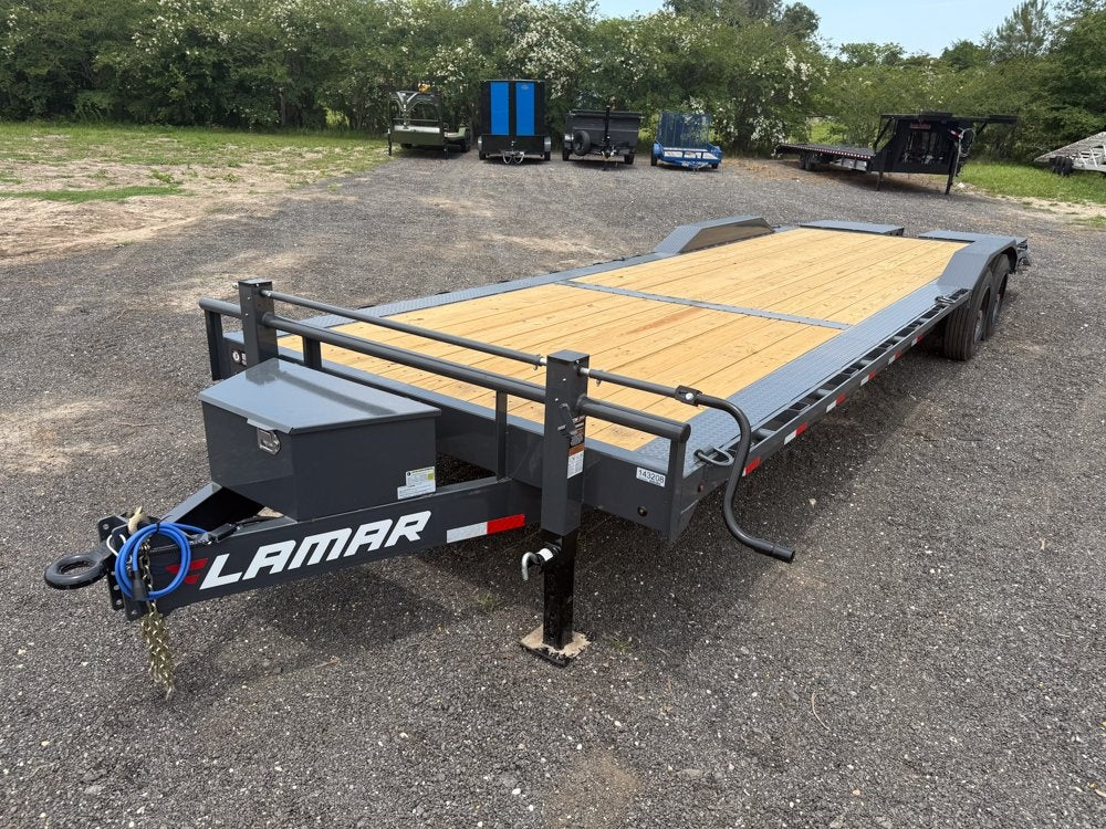 28' H8 Pintle Hitch Mega Ramps 8K Axles - Pintle Hitch Equipment - Stryker Dealership Group