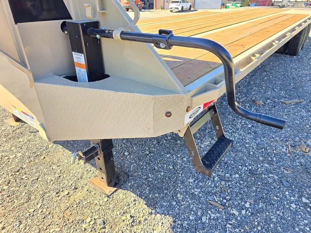 30' DKO Gooseneck Deckover 25' + 5' Mega Ramps (2) 10K Axles - Dual Wheel Deckover/DO 10K MR DW - Stryker Dealership Group