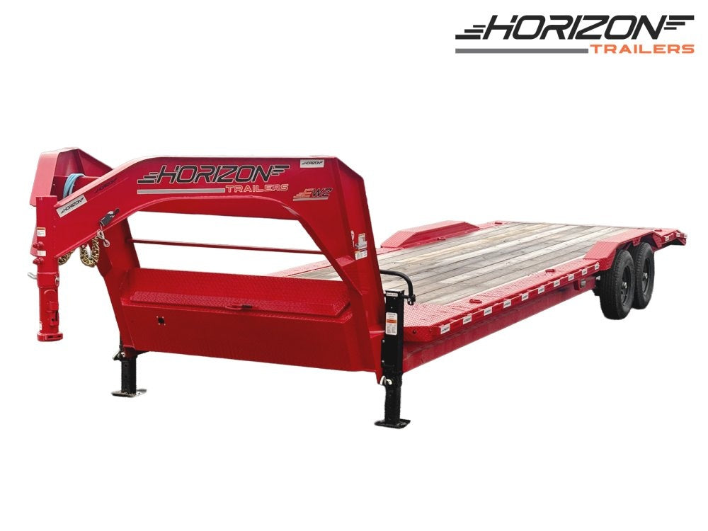 30' EWZ Gooseneck Equipment Hauler 7k Axles - Equipment Trailers - Stryker Dealership Group