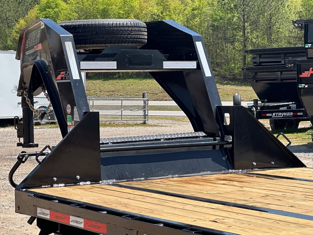 30' FHZ Gooseneck Deckover (2) 12K Axles Mega Ramps 25.9 GVWR - Heavy Duty Deckover/DO 12K MR - Stryker Dealership Group