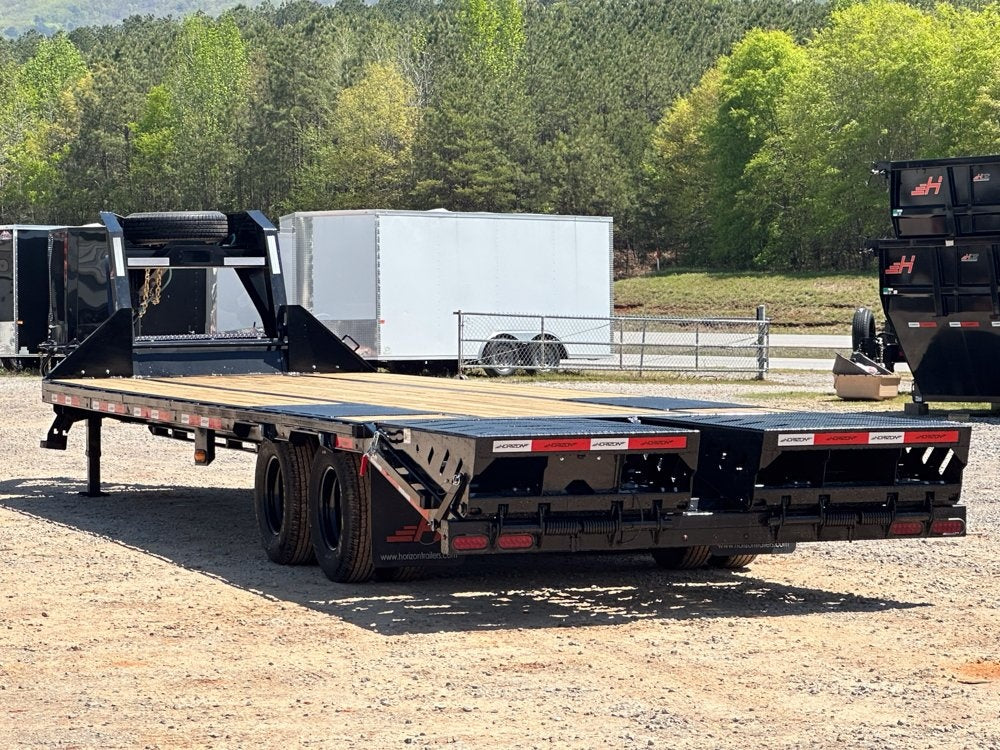 30' FHZ Gooseneck Deckover (2) 12K Axles Mega Ramps 25.9 GVWR - Heavy Duty Deckover/DO 12K MR - Stryker Dealership Group